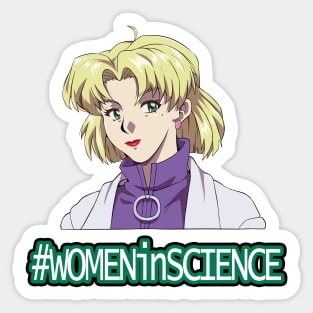 #WOMENinSCIENCE - Ritsuko Sticker